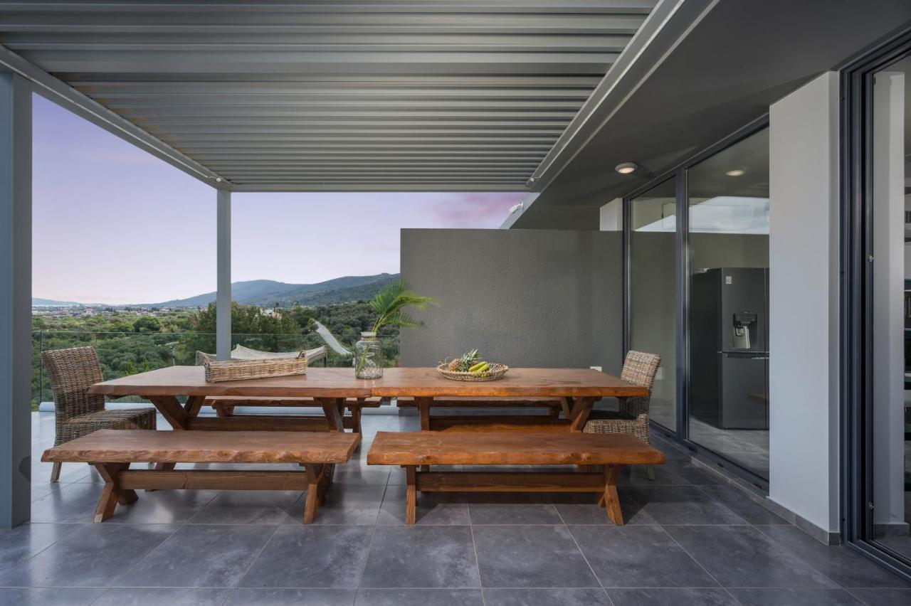 Olivenest Chania Executive Villa Perivólia Exterior foto